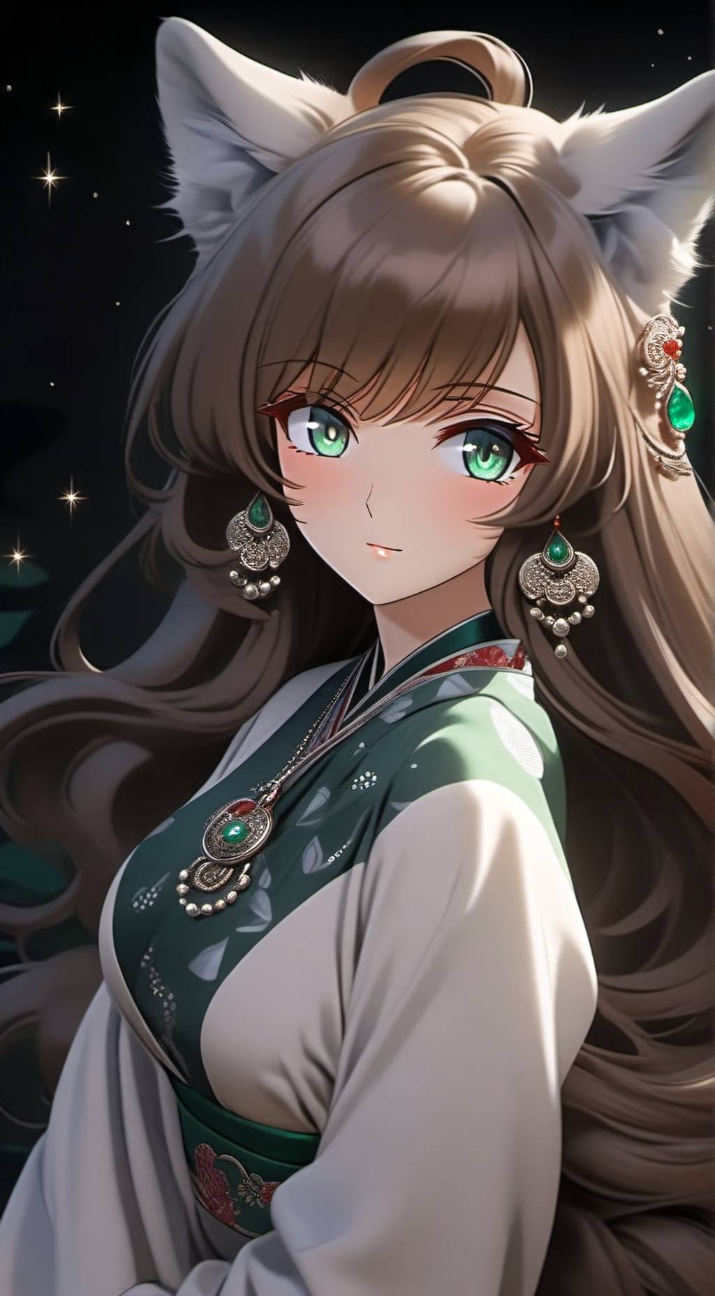 ai character: Kagome, icy secret background