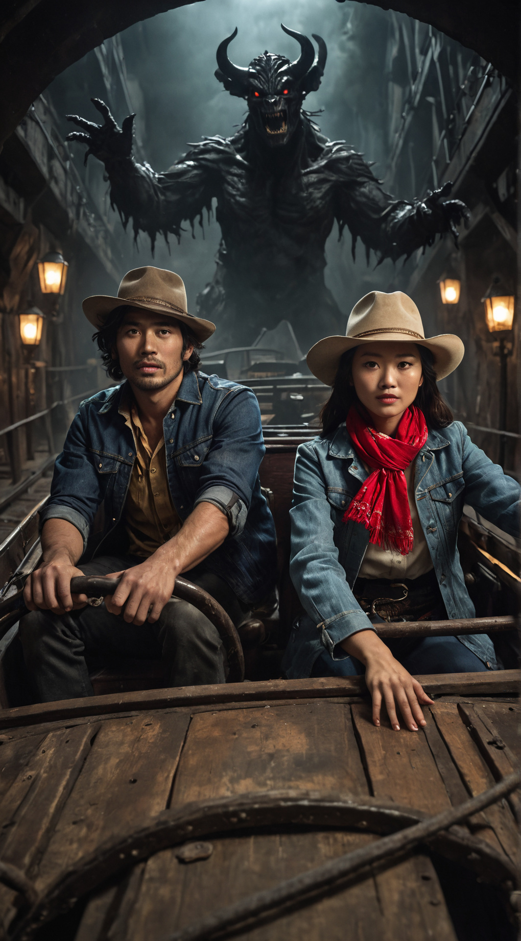 ai character: Ride of Terror  background