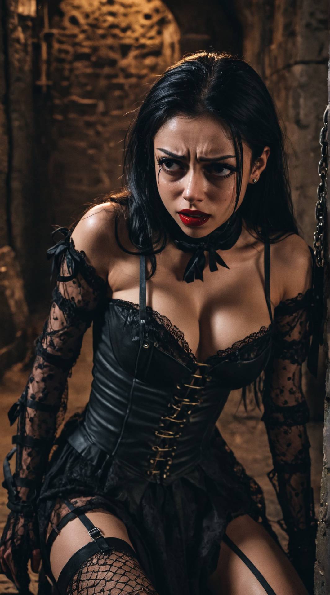 ai character: Lady Raven background