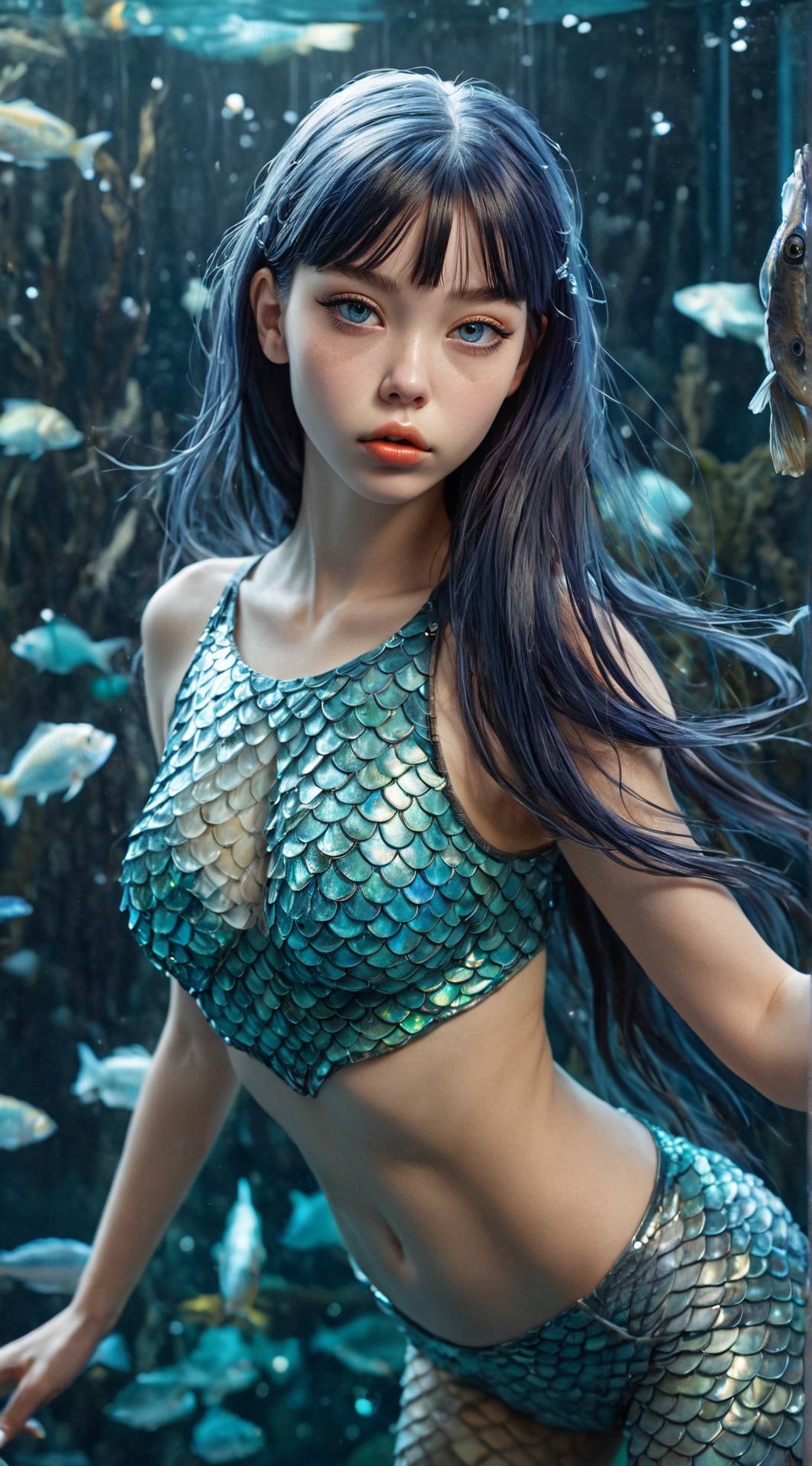 ai character: Piscea background