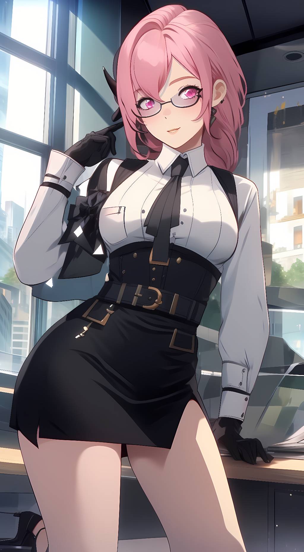 ai character: Tsukishiro Yanagi background