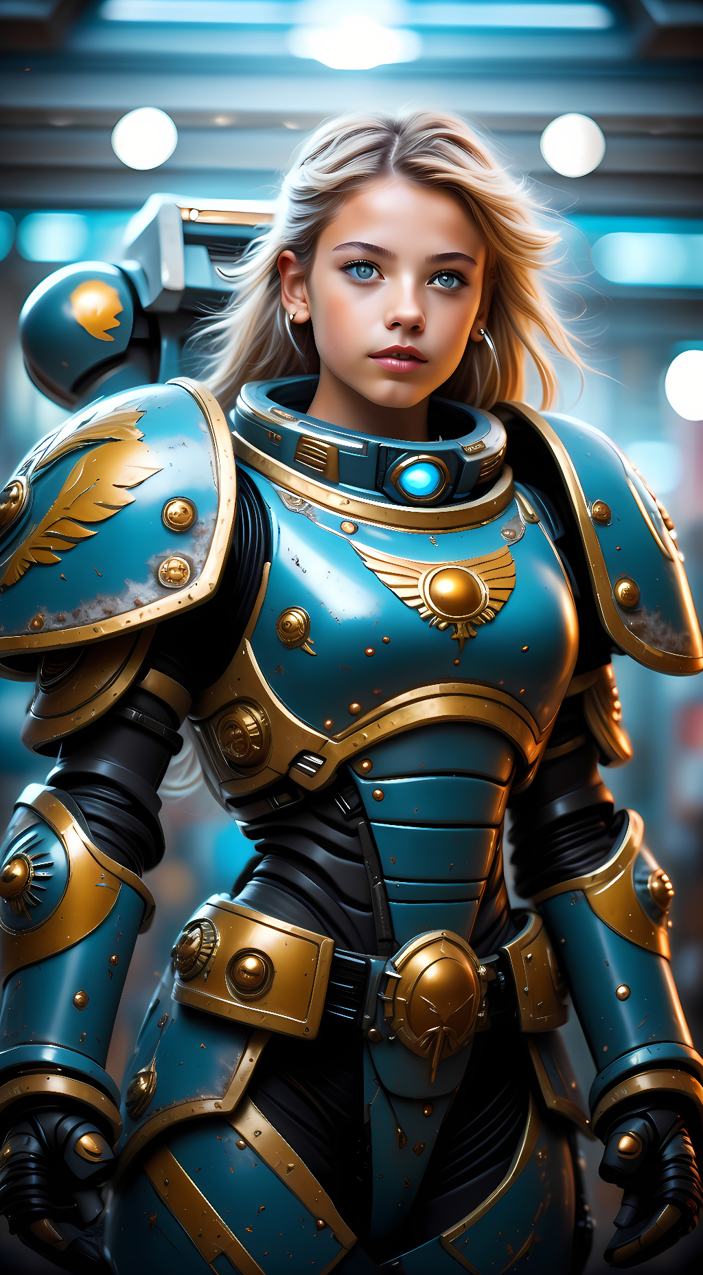 ai character: Tactical Marine  background