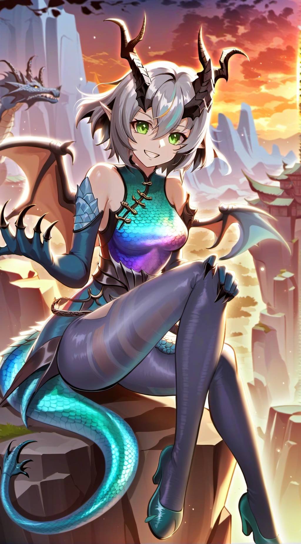 ai character: Seiryu background