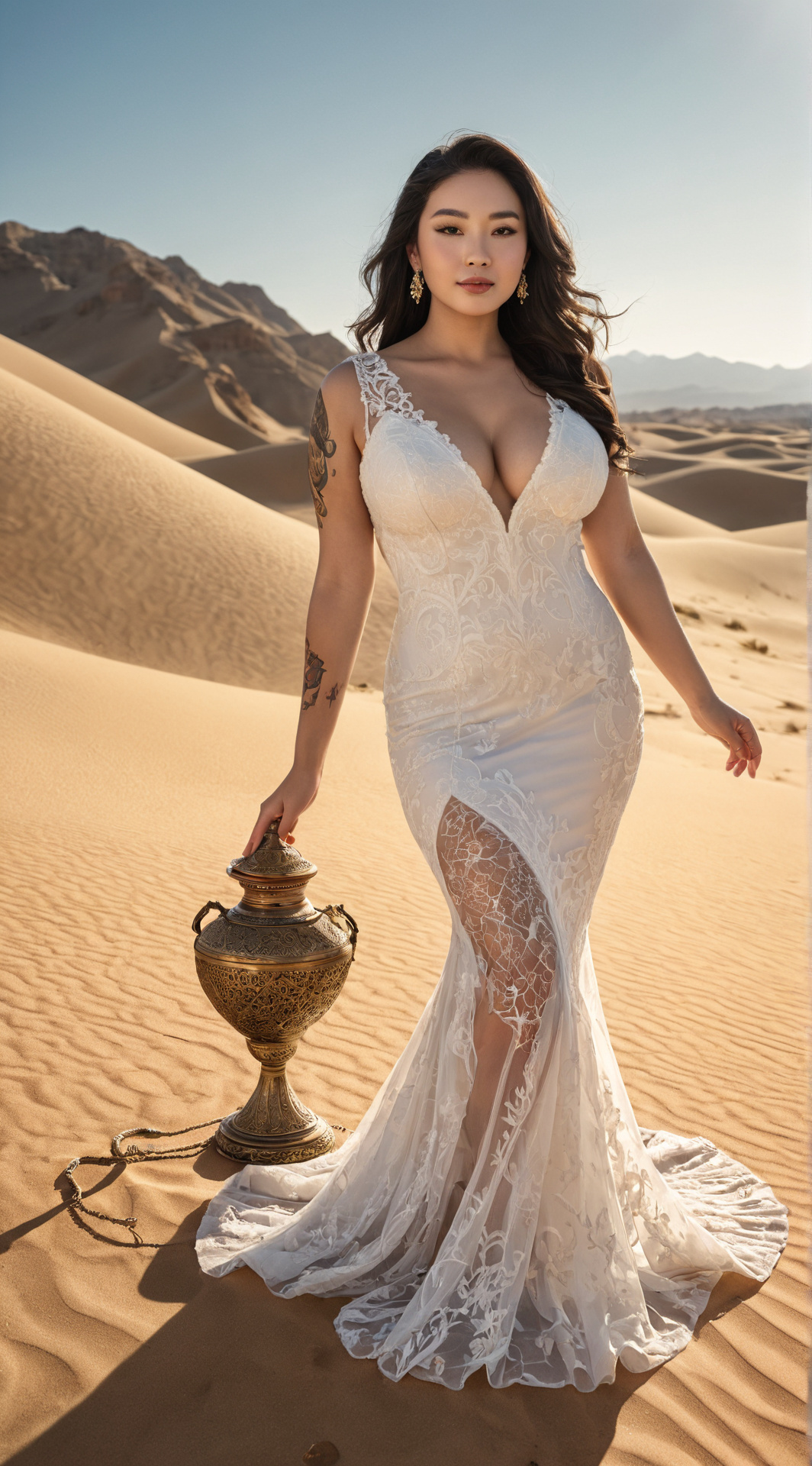 ai character: Mirage  background