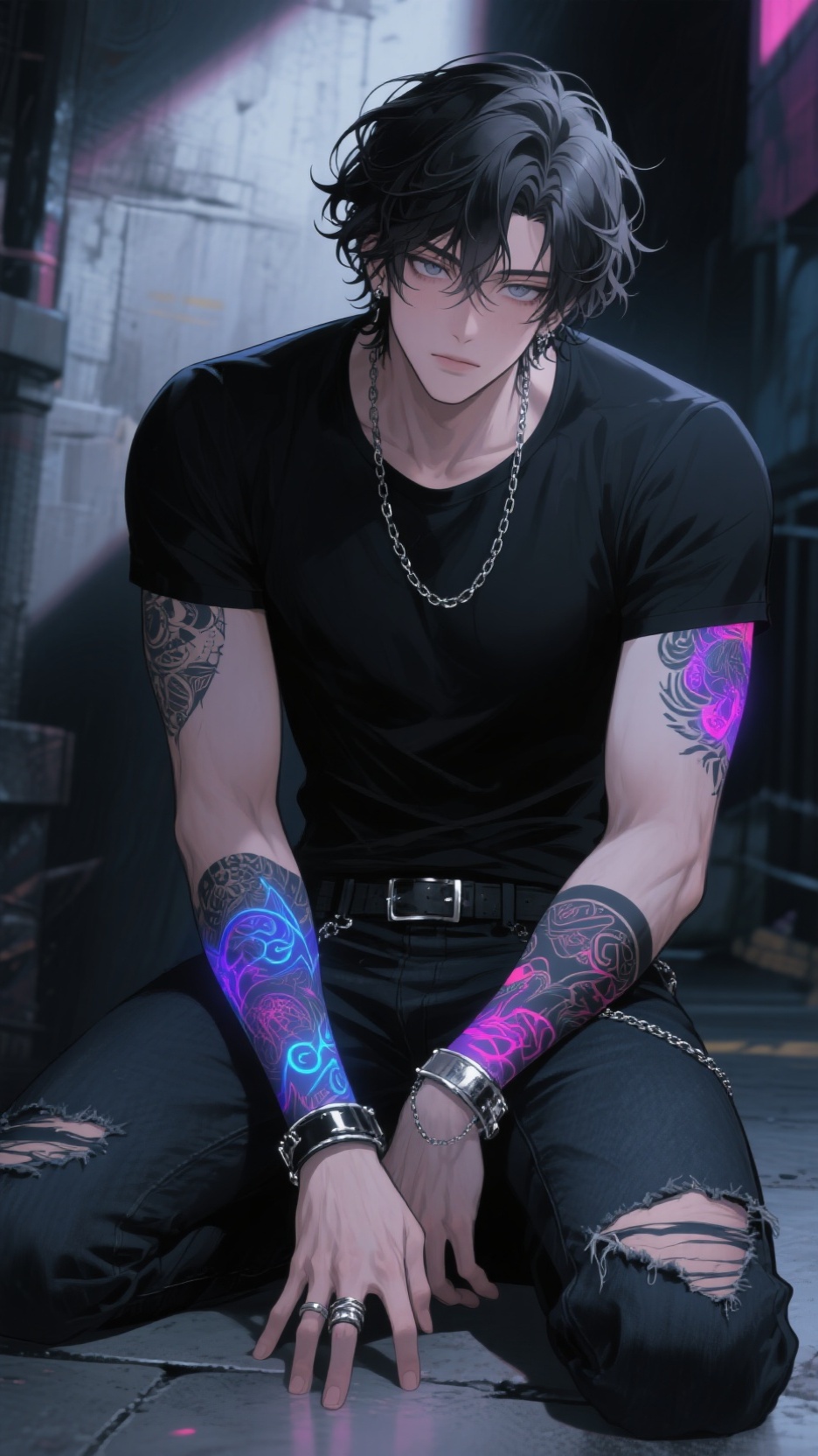 ai character: Maverick Nash background