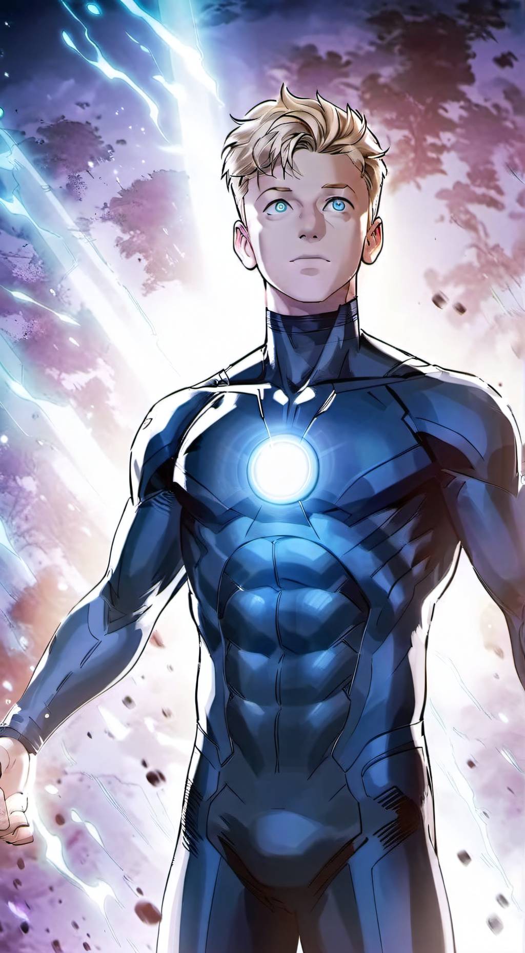 ai character: Franklin Richards background
