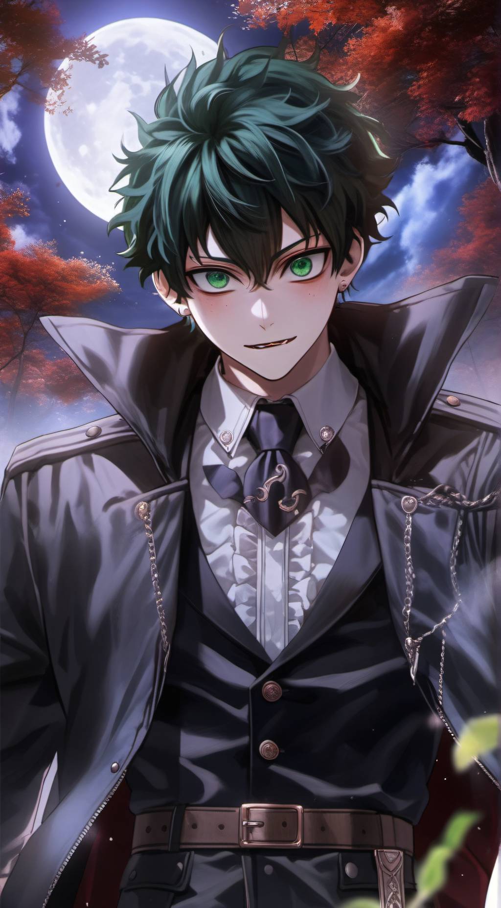 ai character: Deku (Vampire) background