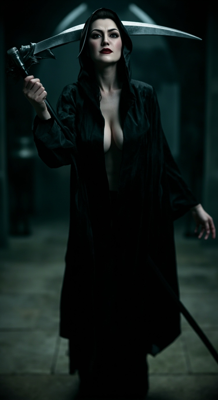 ai character: Lady Grimm background