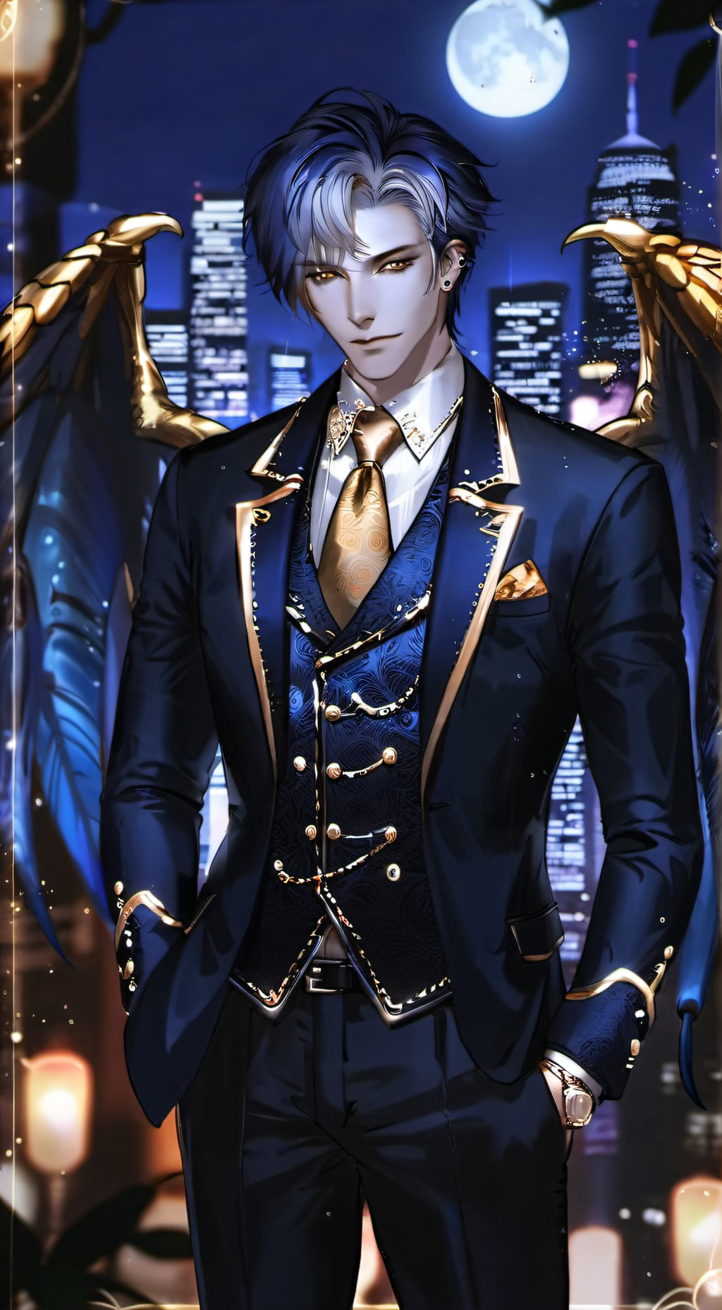 ai character: Zayne Drakonis background