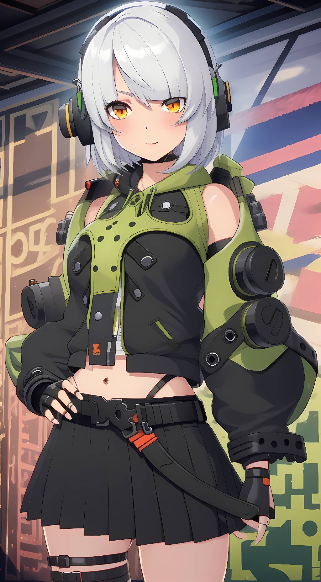 ai character: Anby Demara background