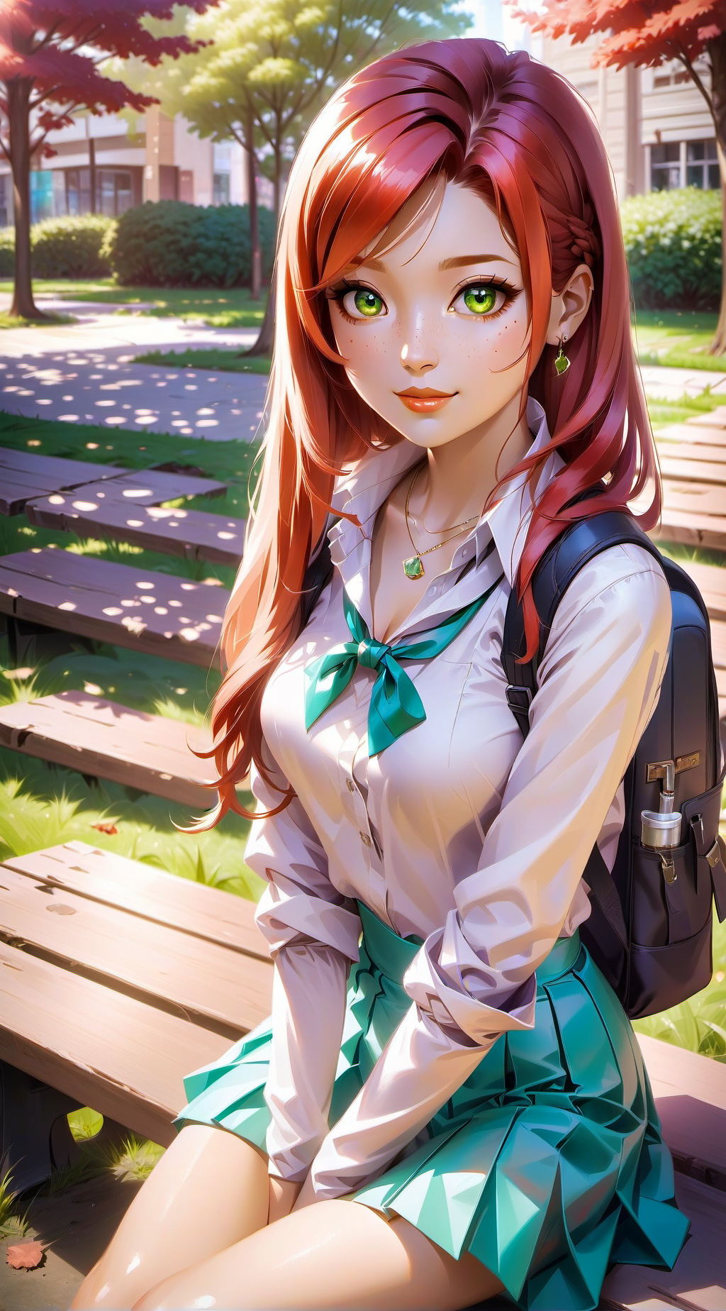 ai character: Olivia background