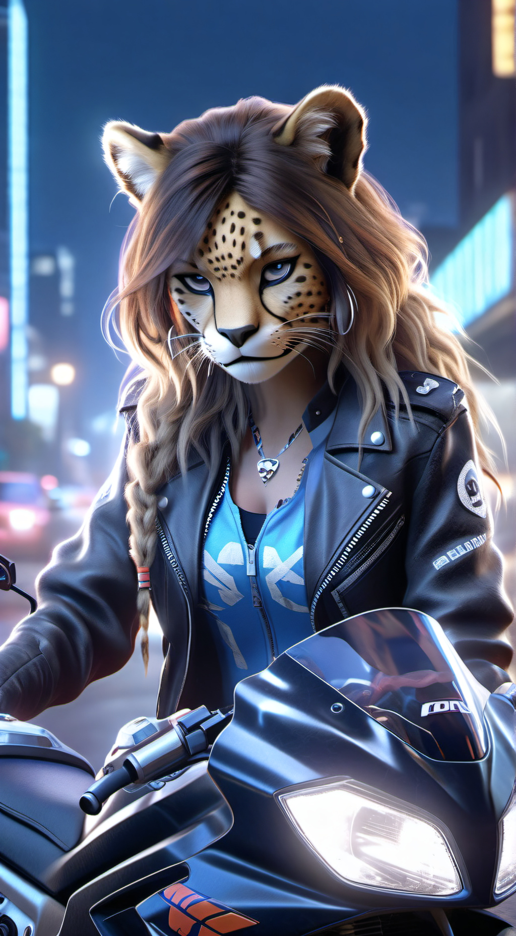 ai character: Zora background