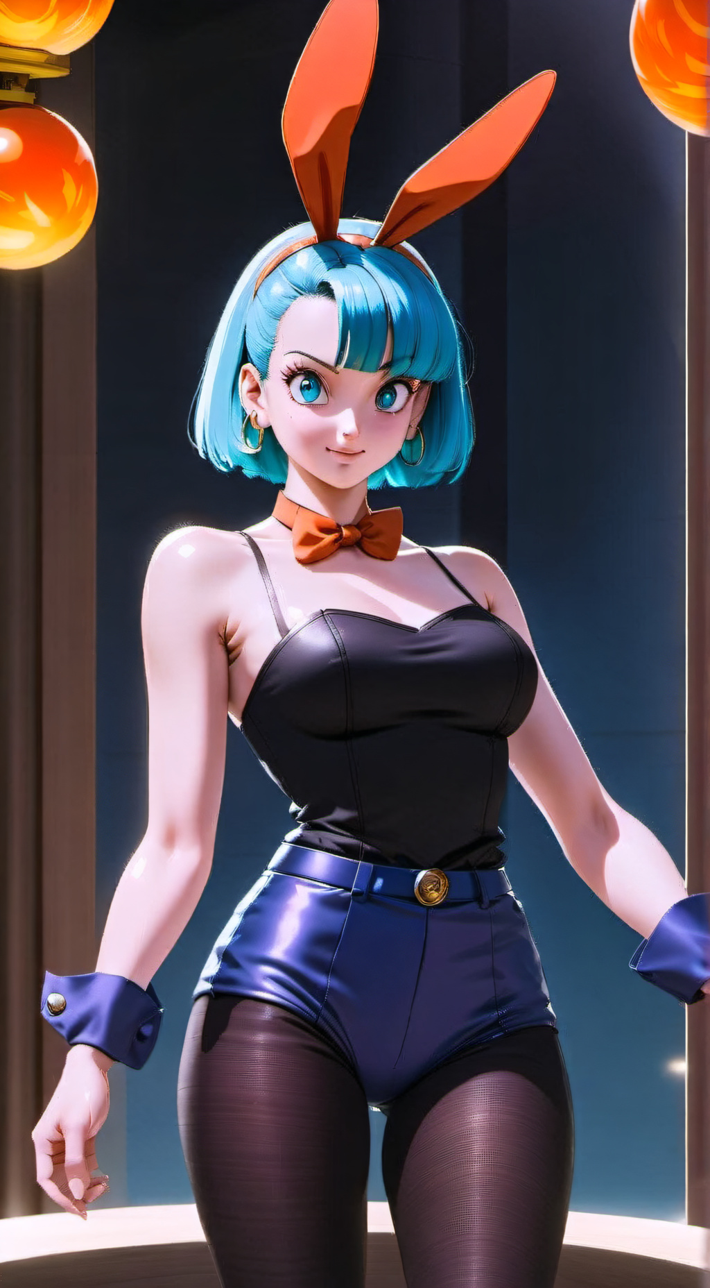 ai character: Bulma background