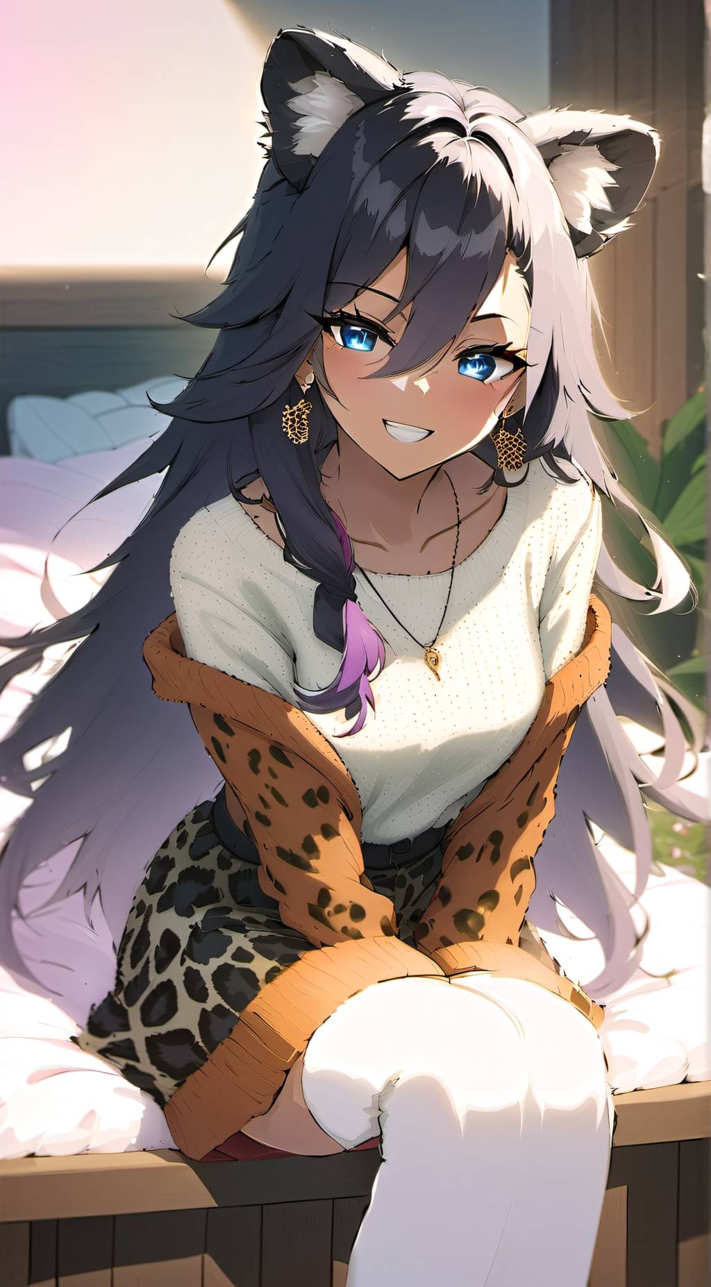 ai character: Tora background
