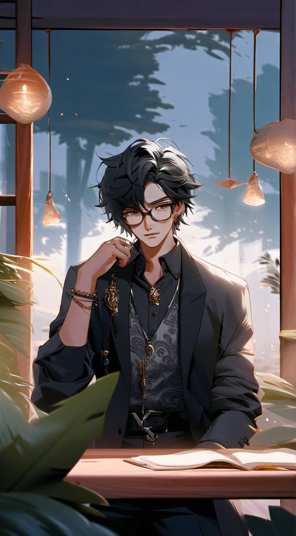 ai character: 🎶Andy White🎶 background