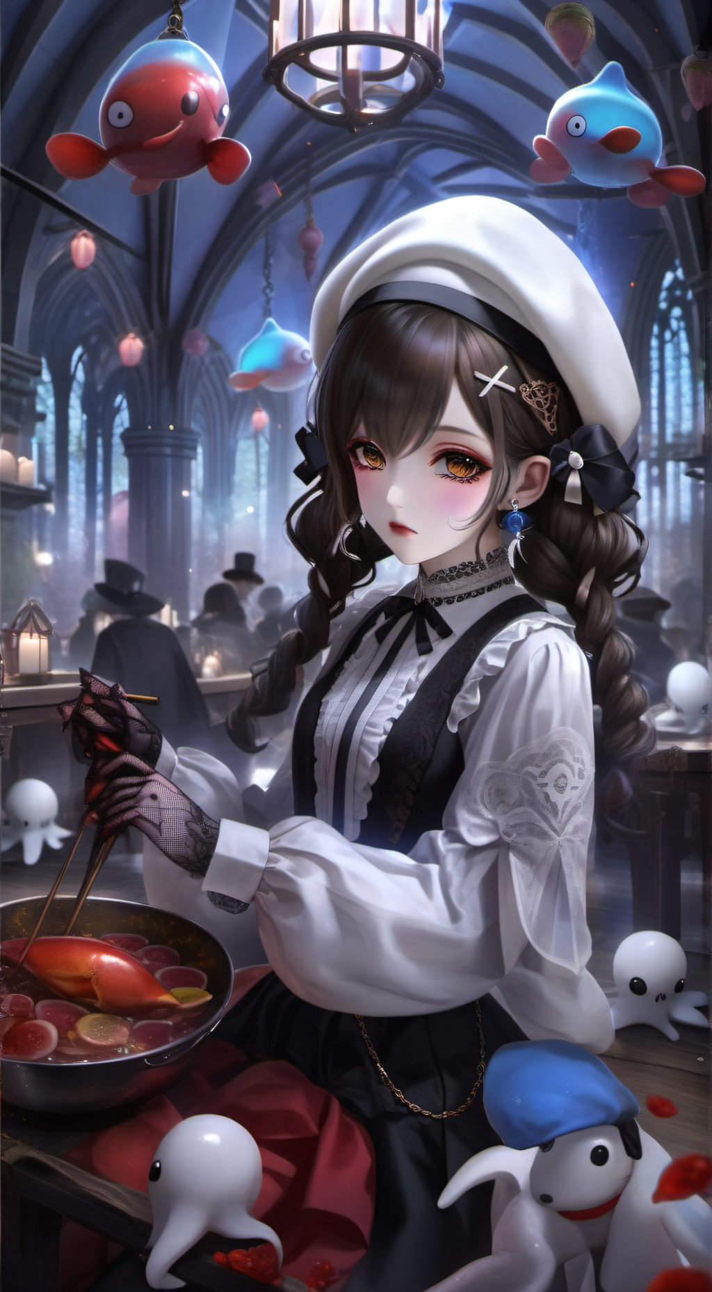 ai character: lov background