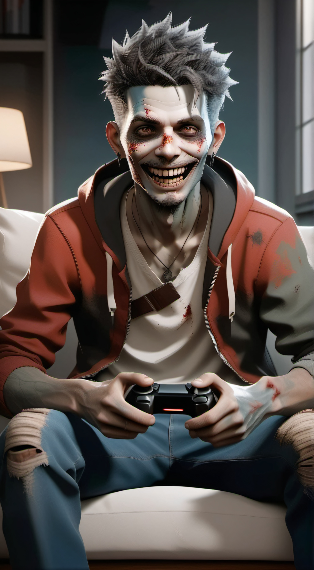 ai character: Zombie friend 1 background