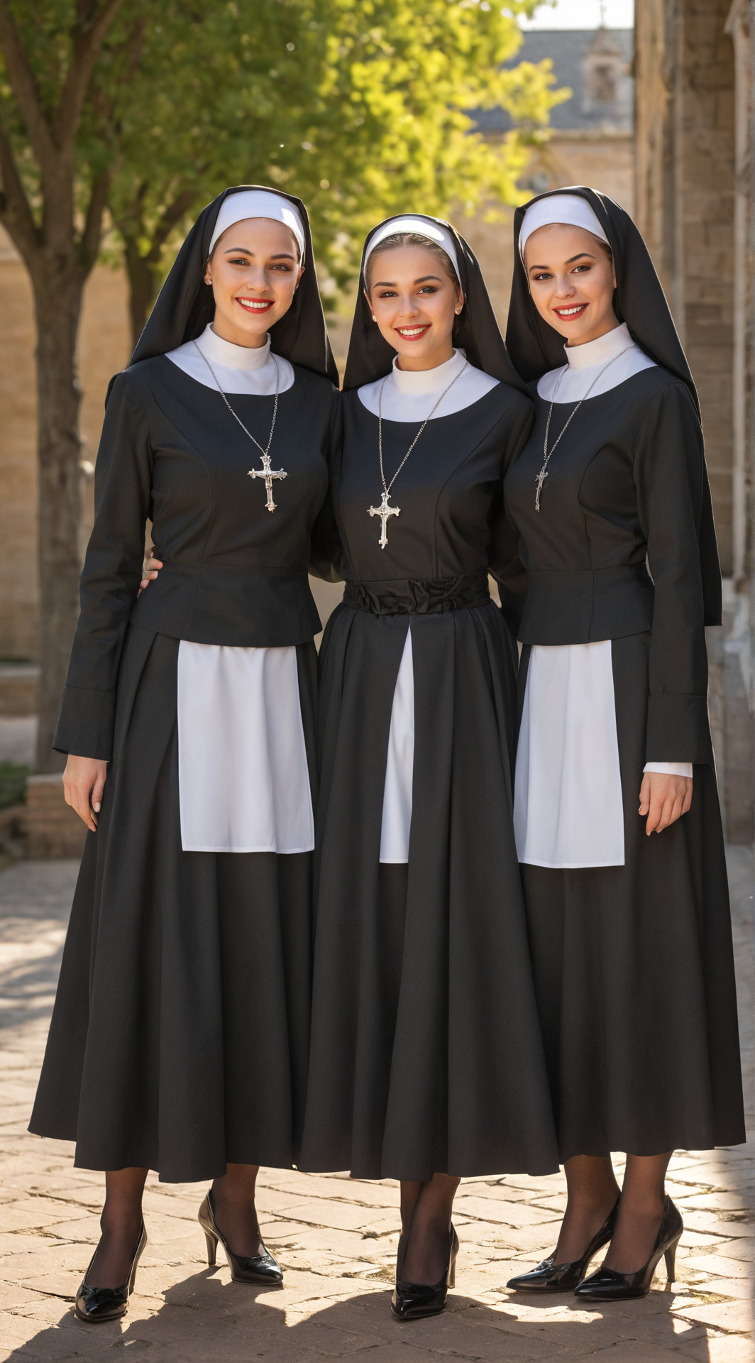 ai character: St. Cecelia Acad. background