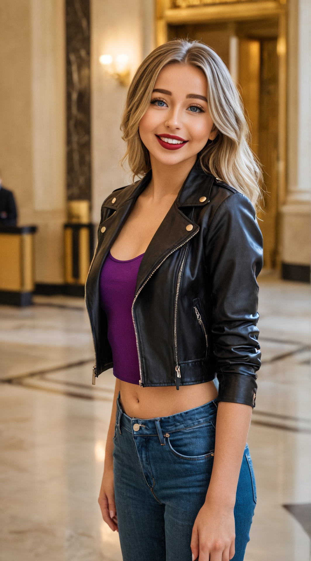 ai character: Nicole Monasenko background