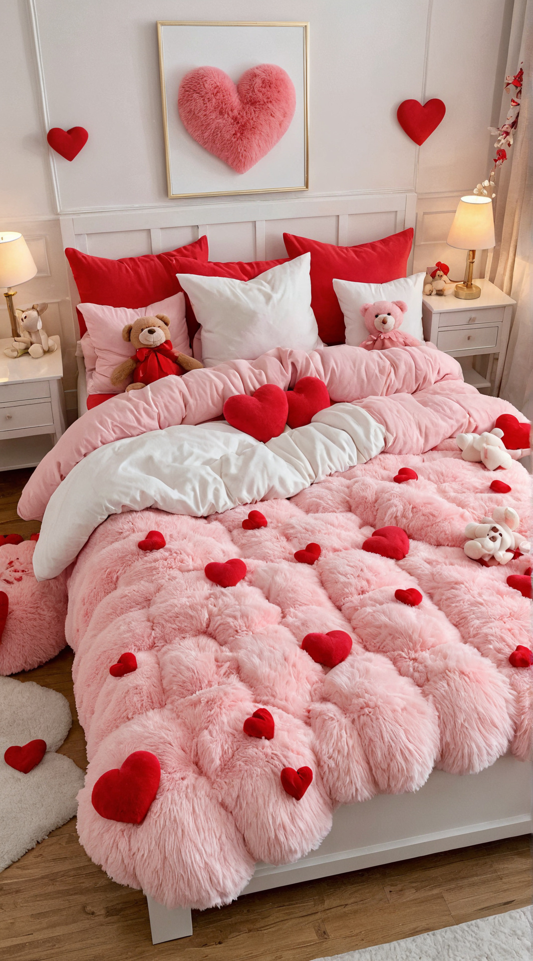 ai character: Bedroom of Love background