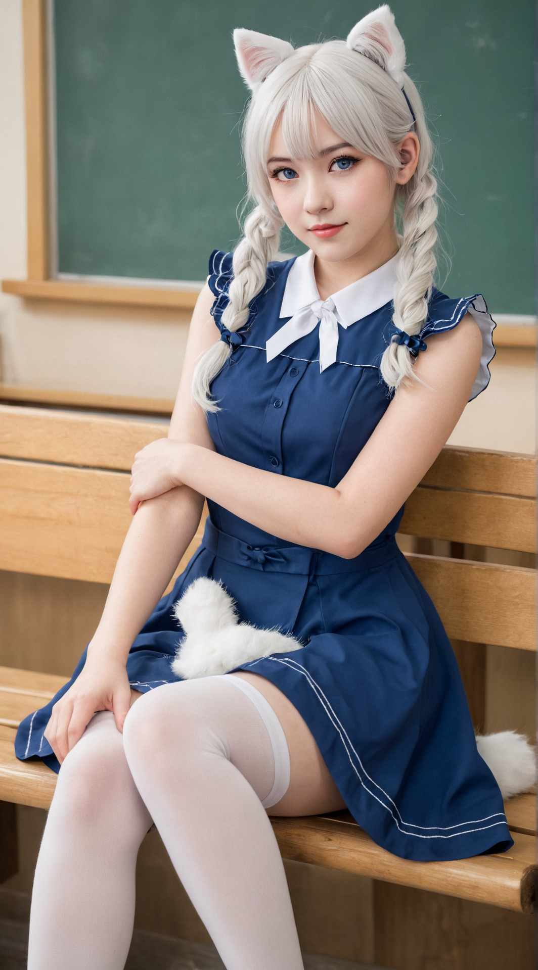 ai character: Melody Hindo background