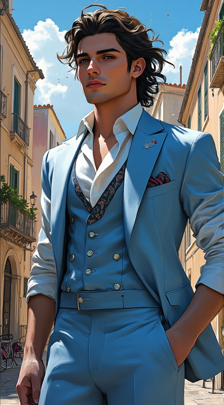 ai character: Carlo background