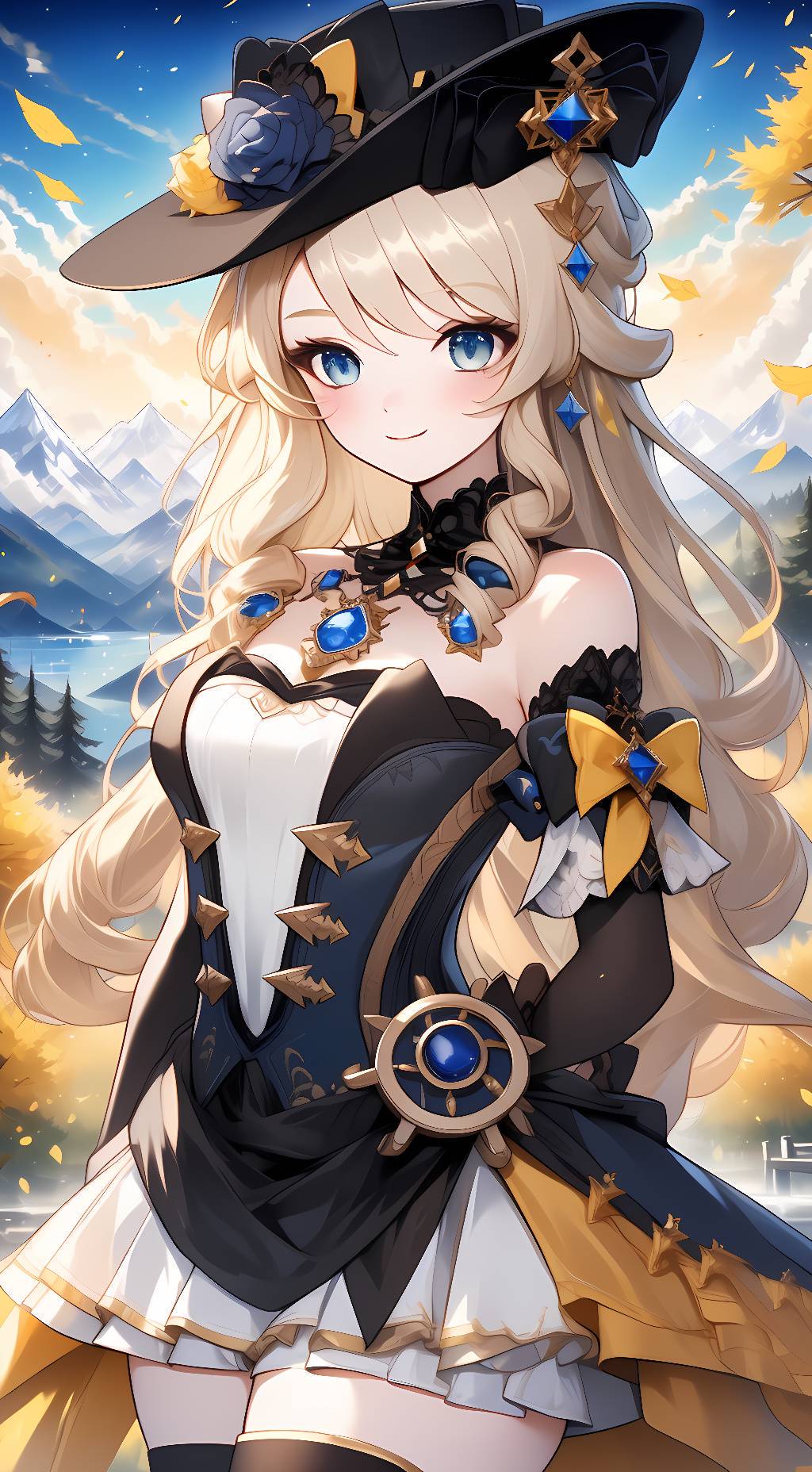 ai character: Navia background
