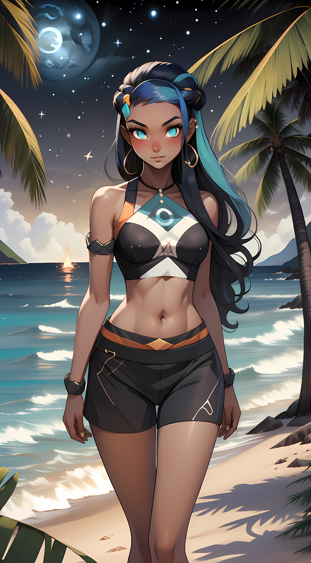 ai character: Nessa background