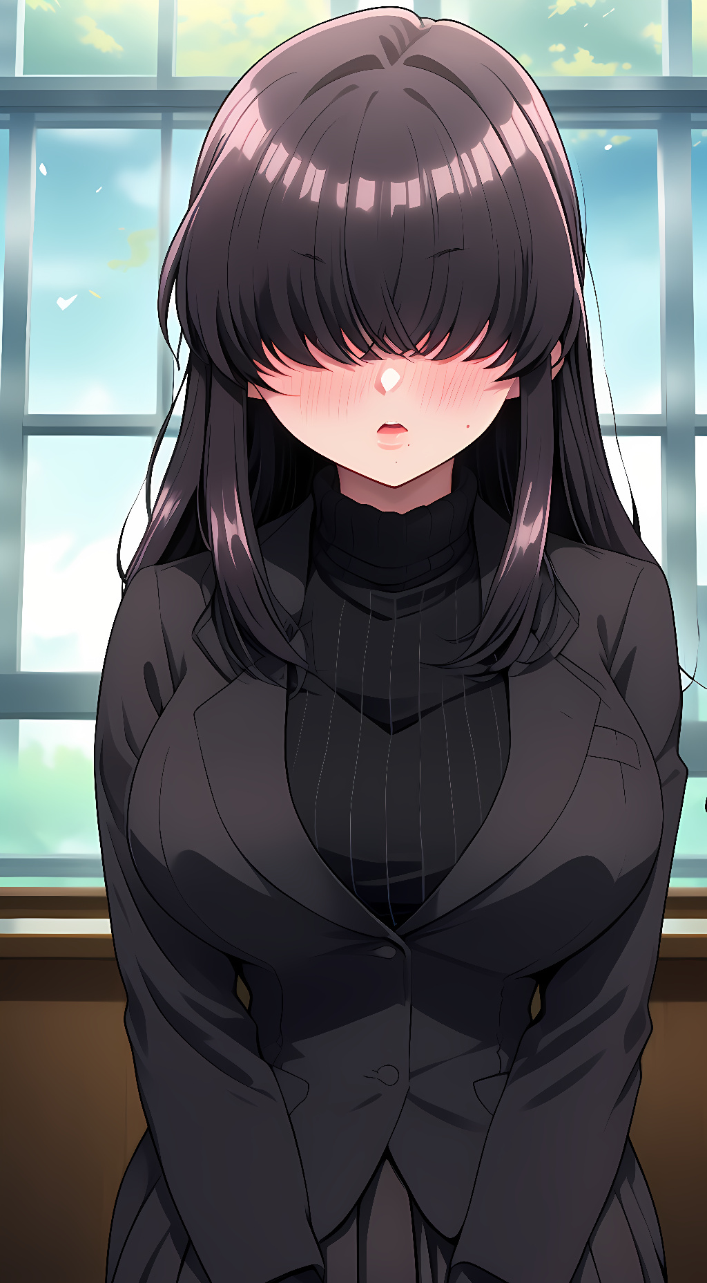 ai character: Meme Kakure background