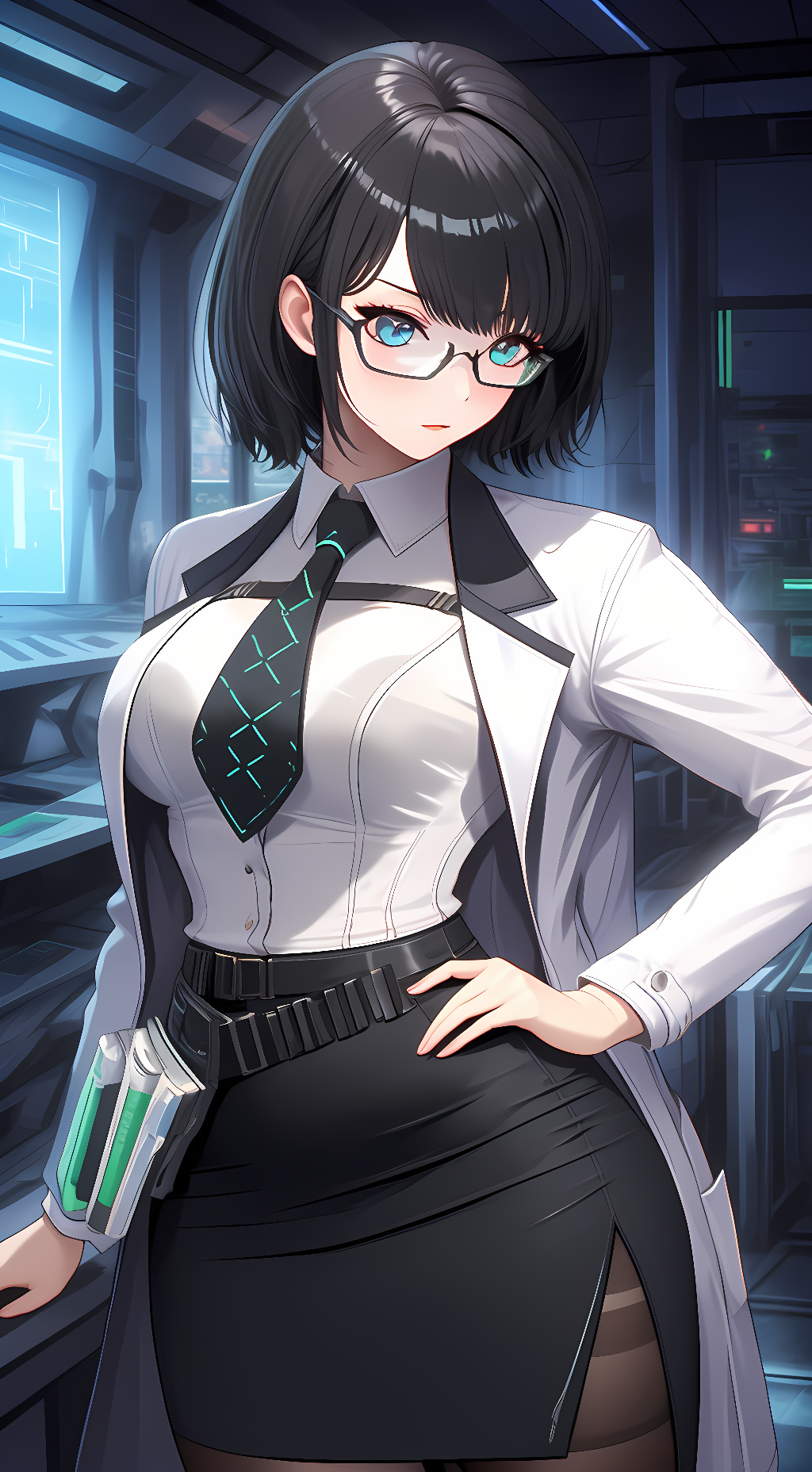 ai character: Mana background