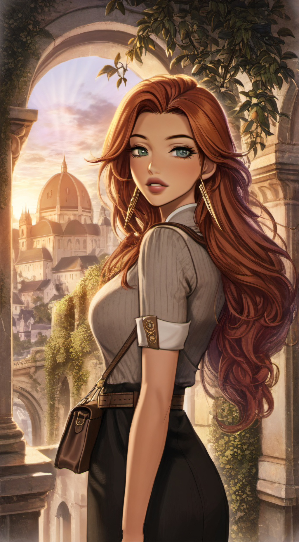 ai character: Lucia background