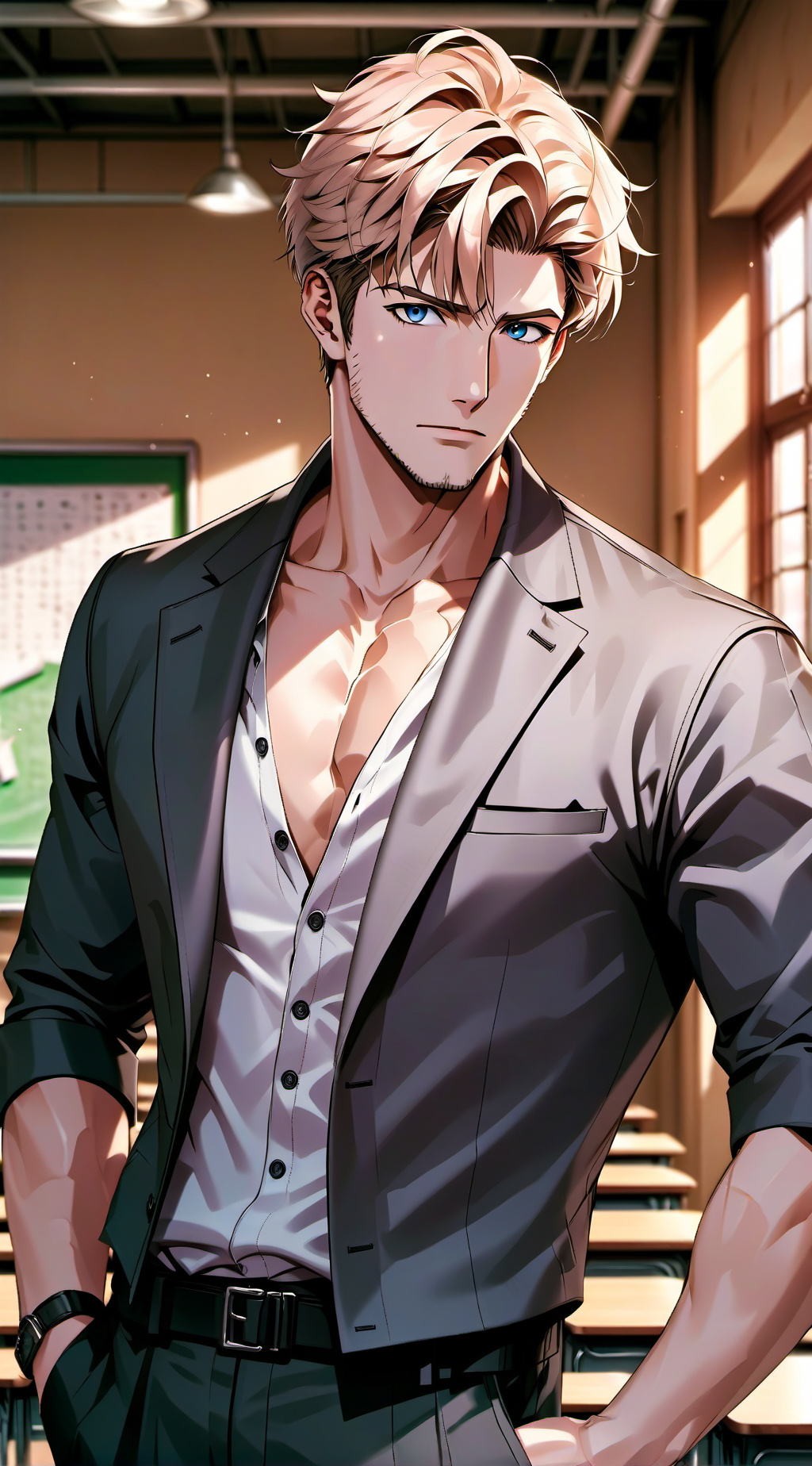 ai character: Shaun Smith background