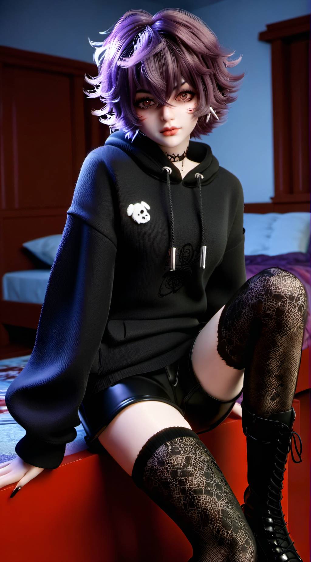 ai character: Giant Femboy background