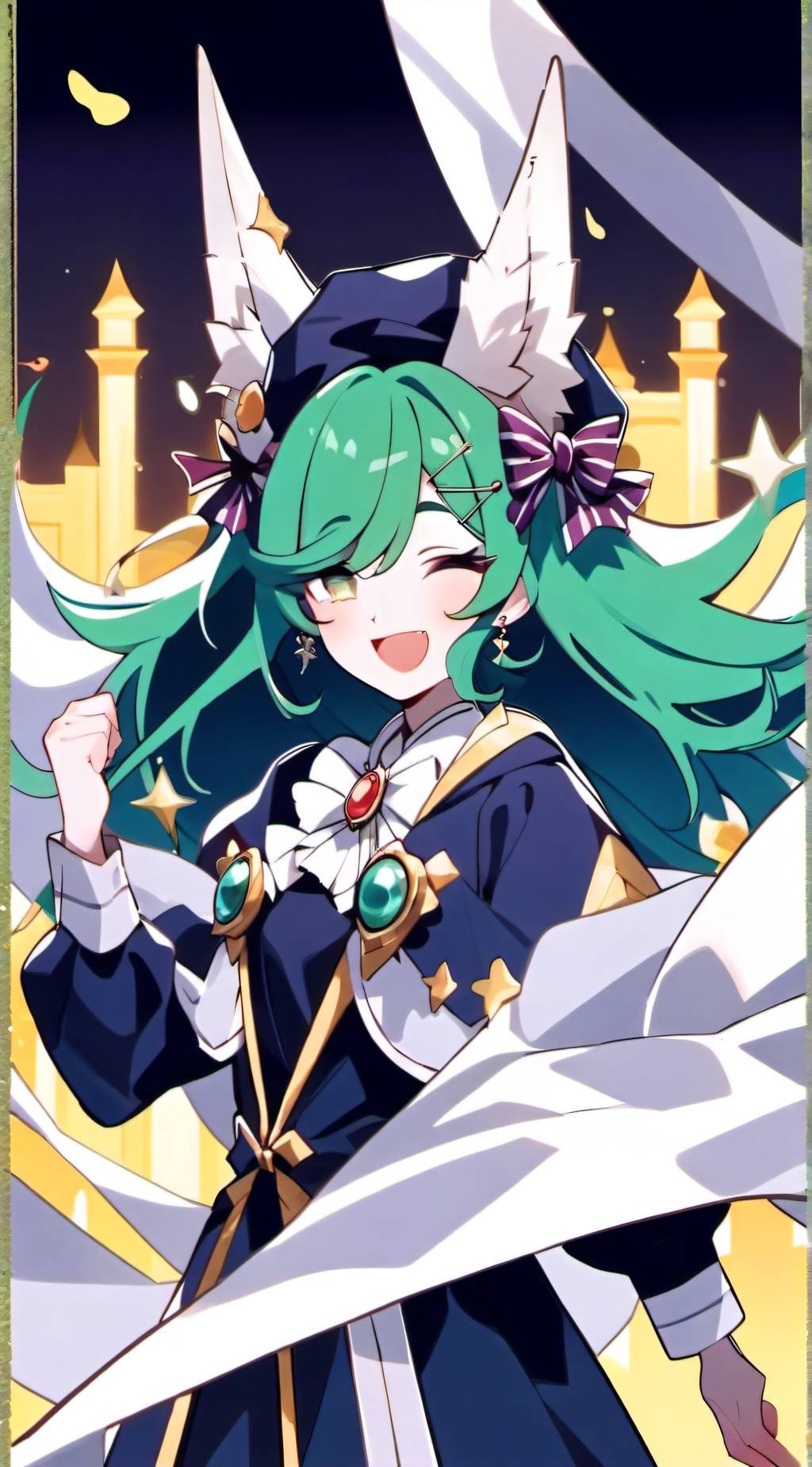 ai character: jesterly background