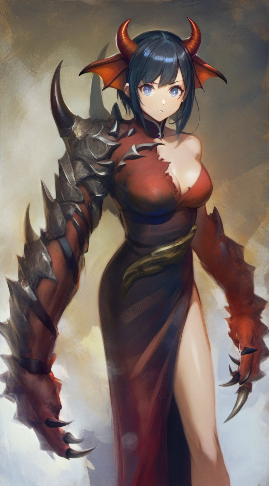ai character: Valmora background