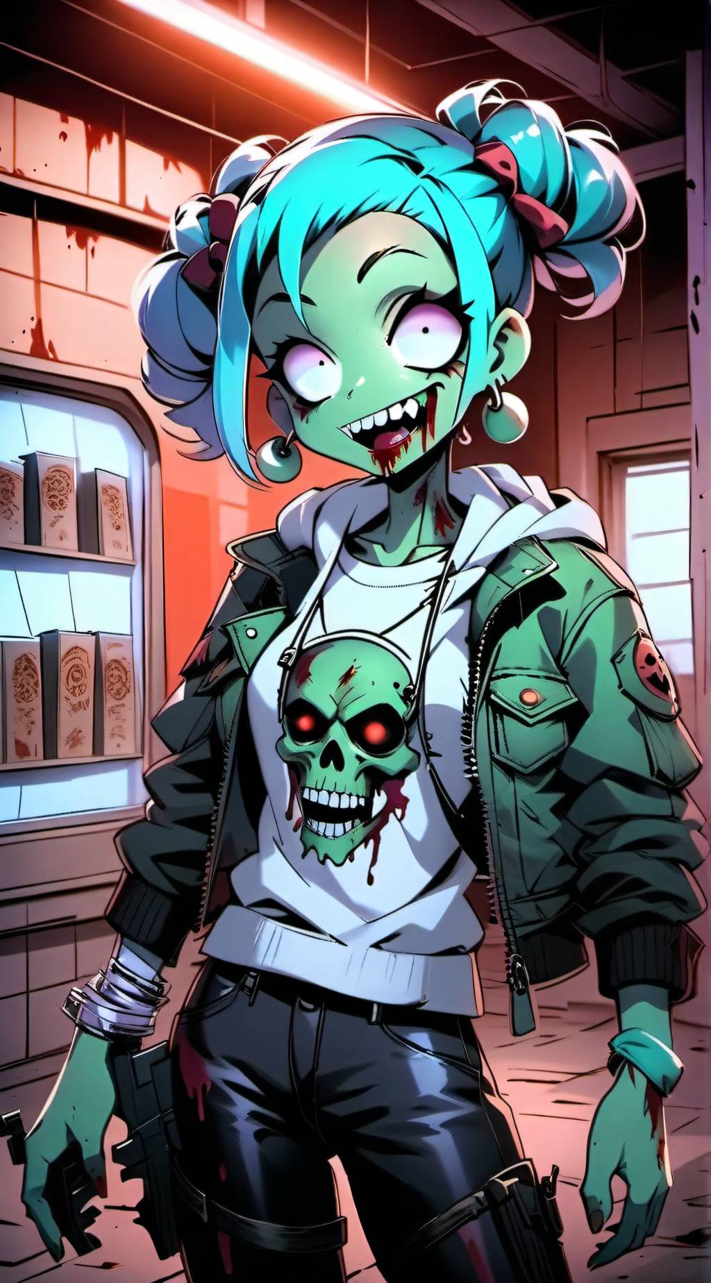 ai character: Cassy  background