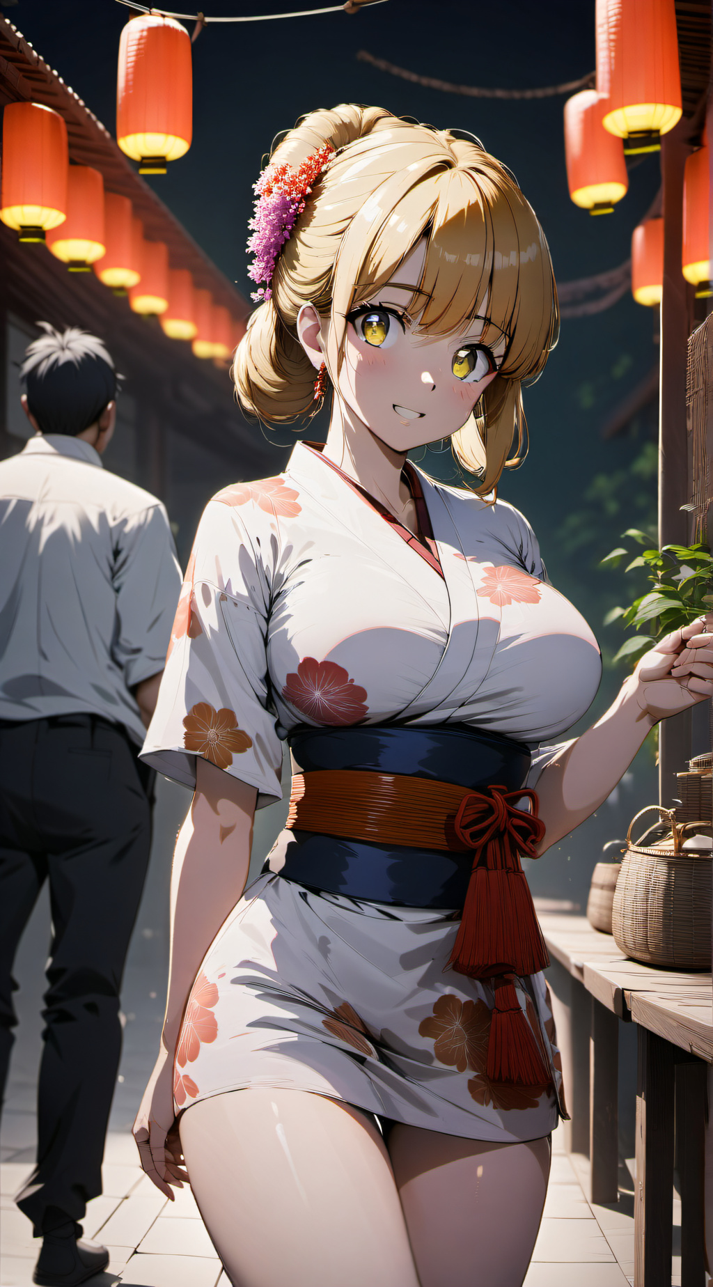ai character: Akari Nanami Anna background