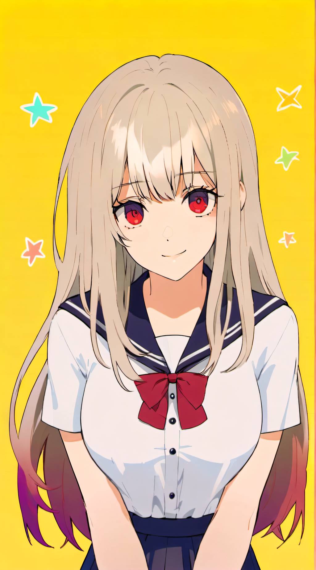 ai character: Akari background