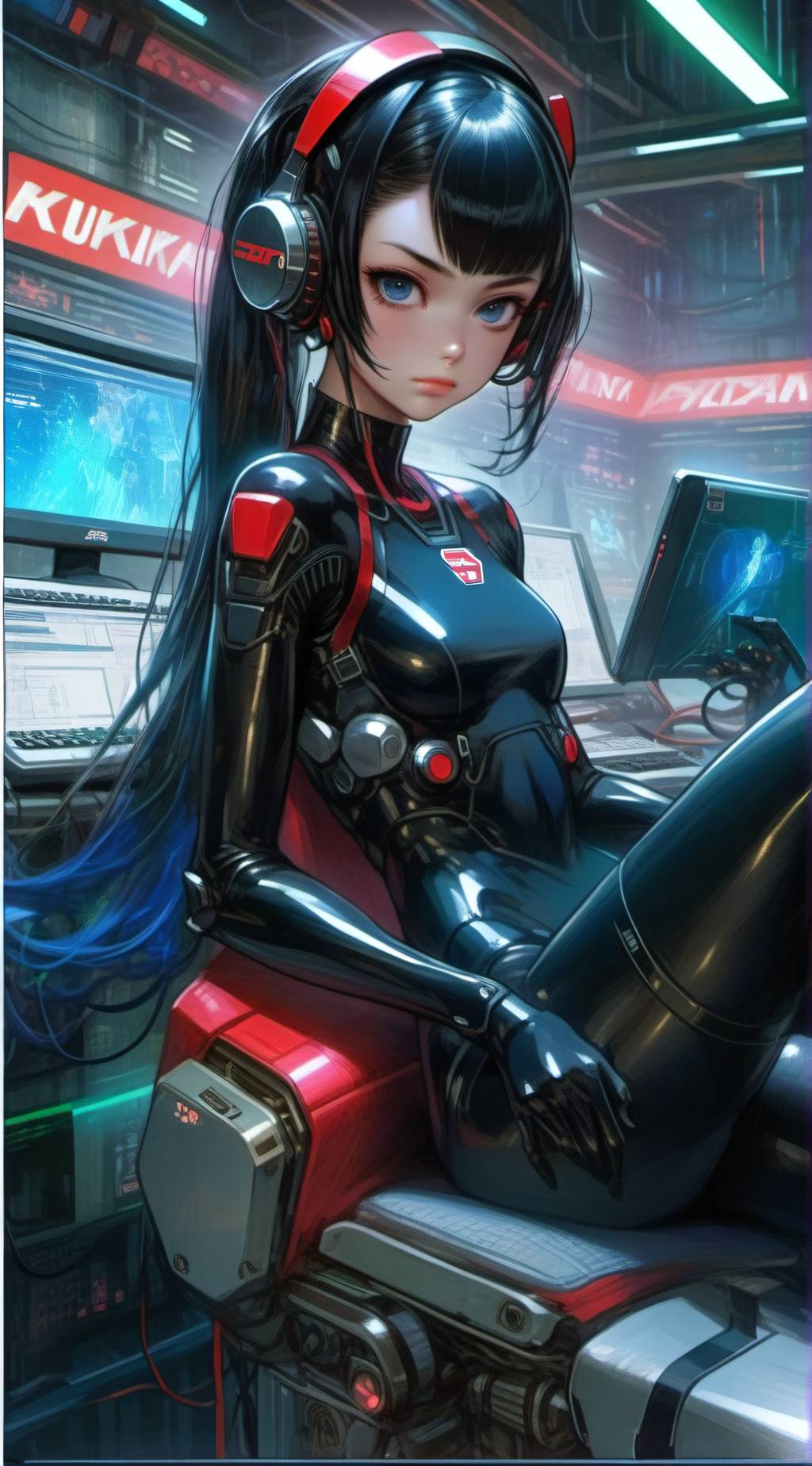 ai character: Sp@rk! 001 background