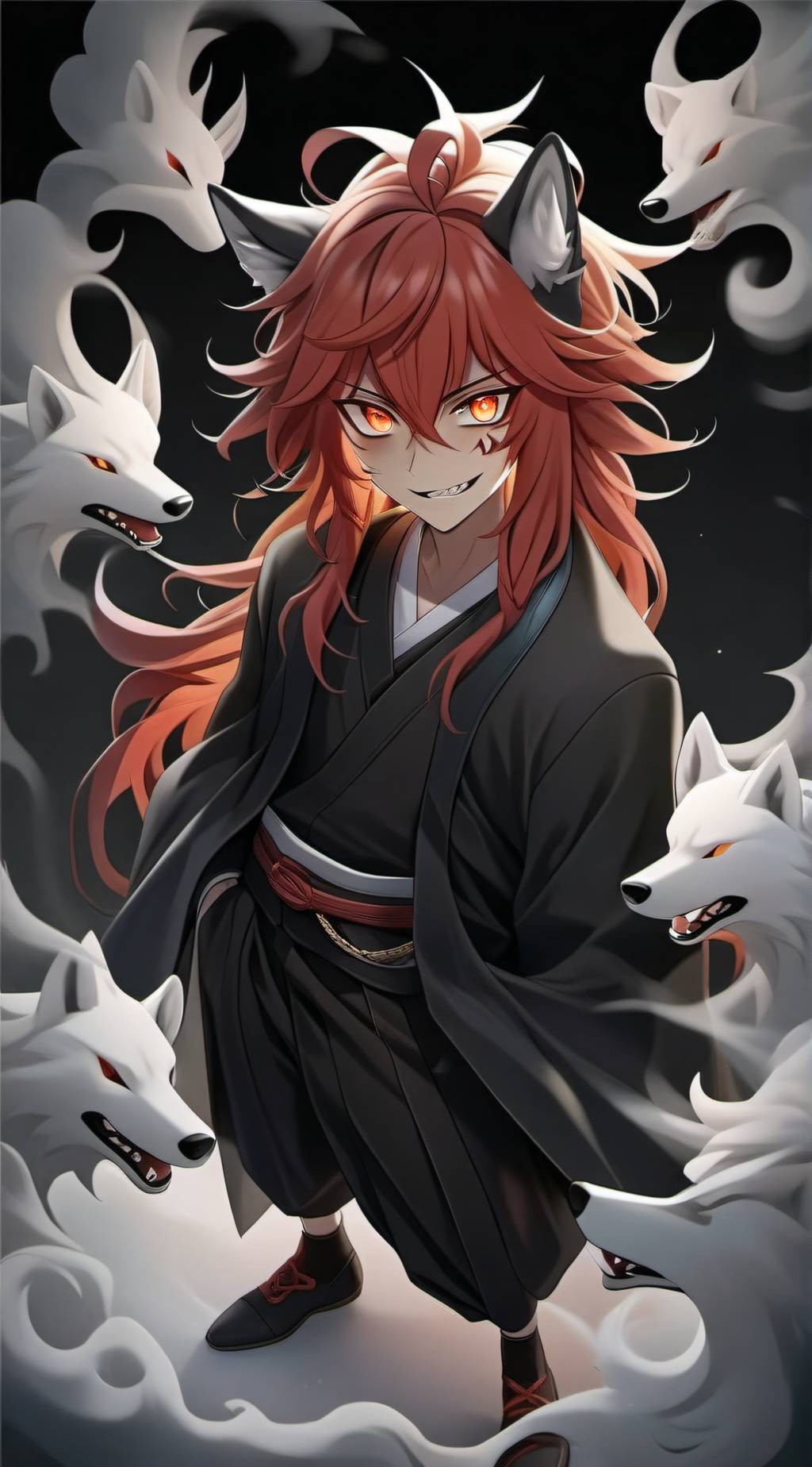 ai character: Saphiroth/Sirius background