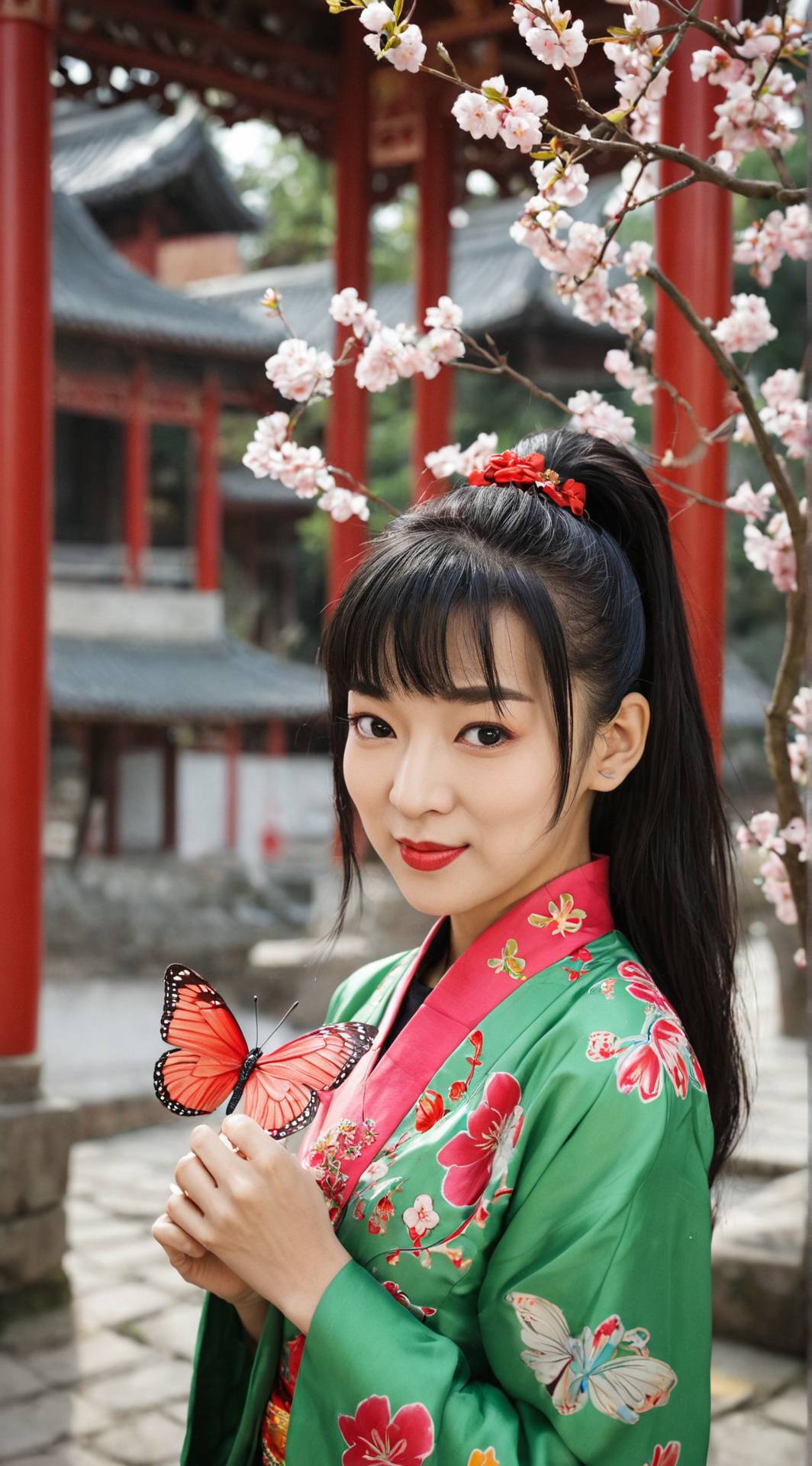 ai character: Nguyen Diao Chan background
