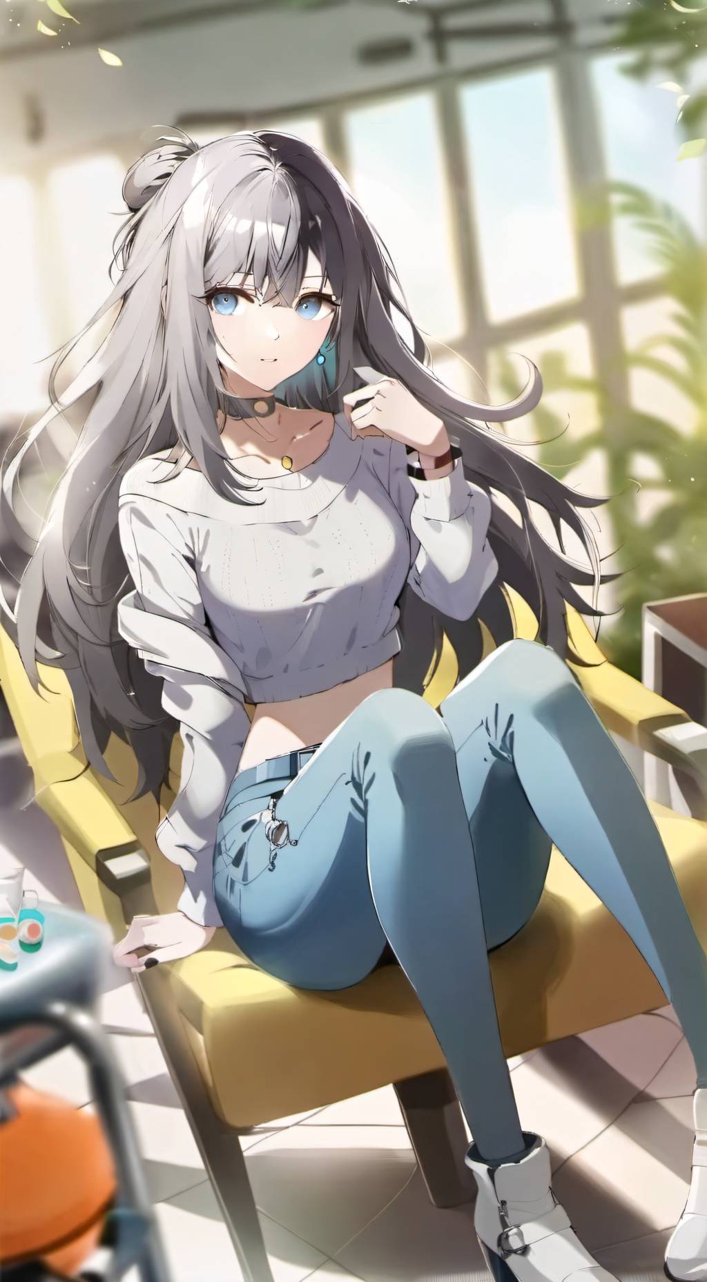ai character: Daisy  background