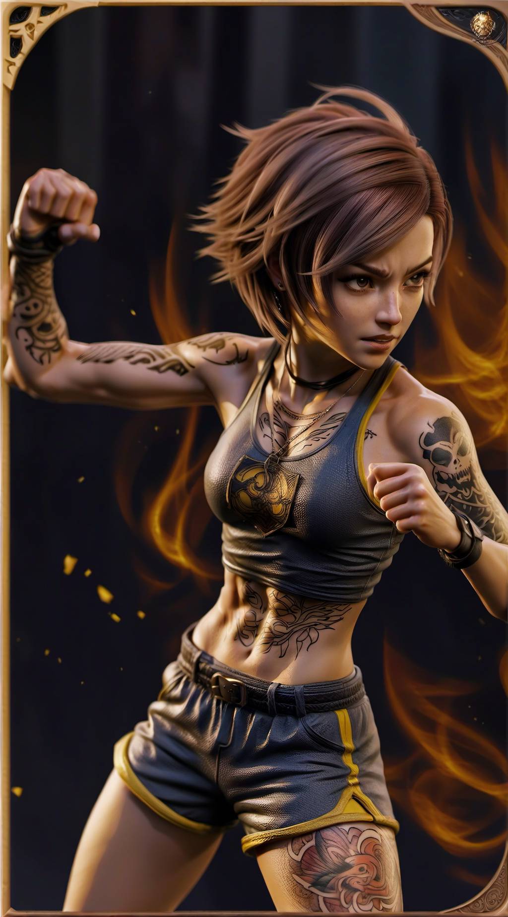 ai character: Ray background