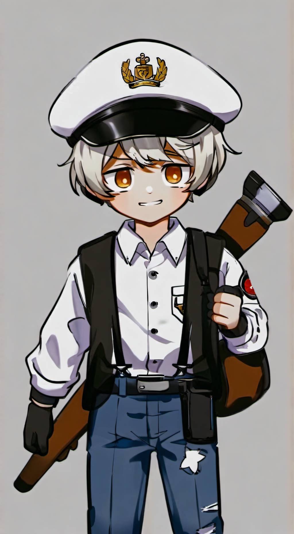 ai character: (human au) SD- N!🎉 background