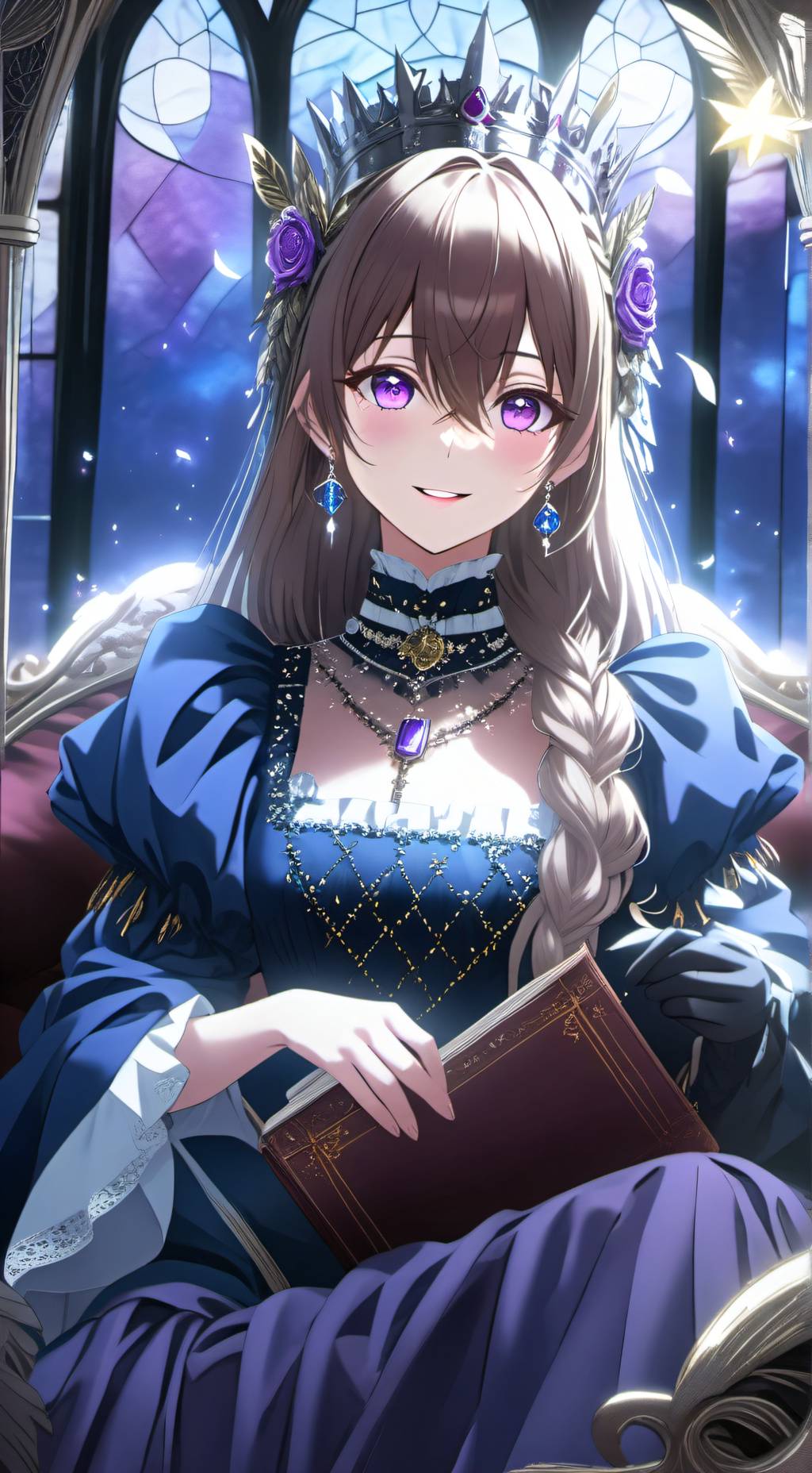 ai character: Victoria background