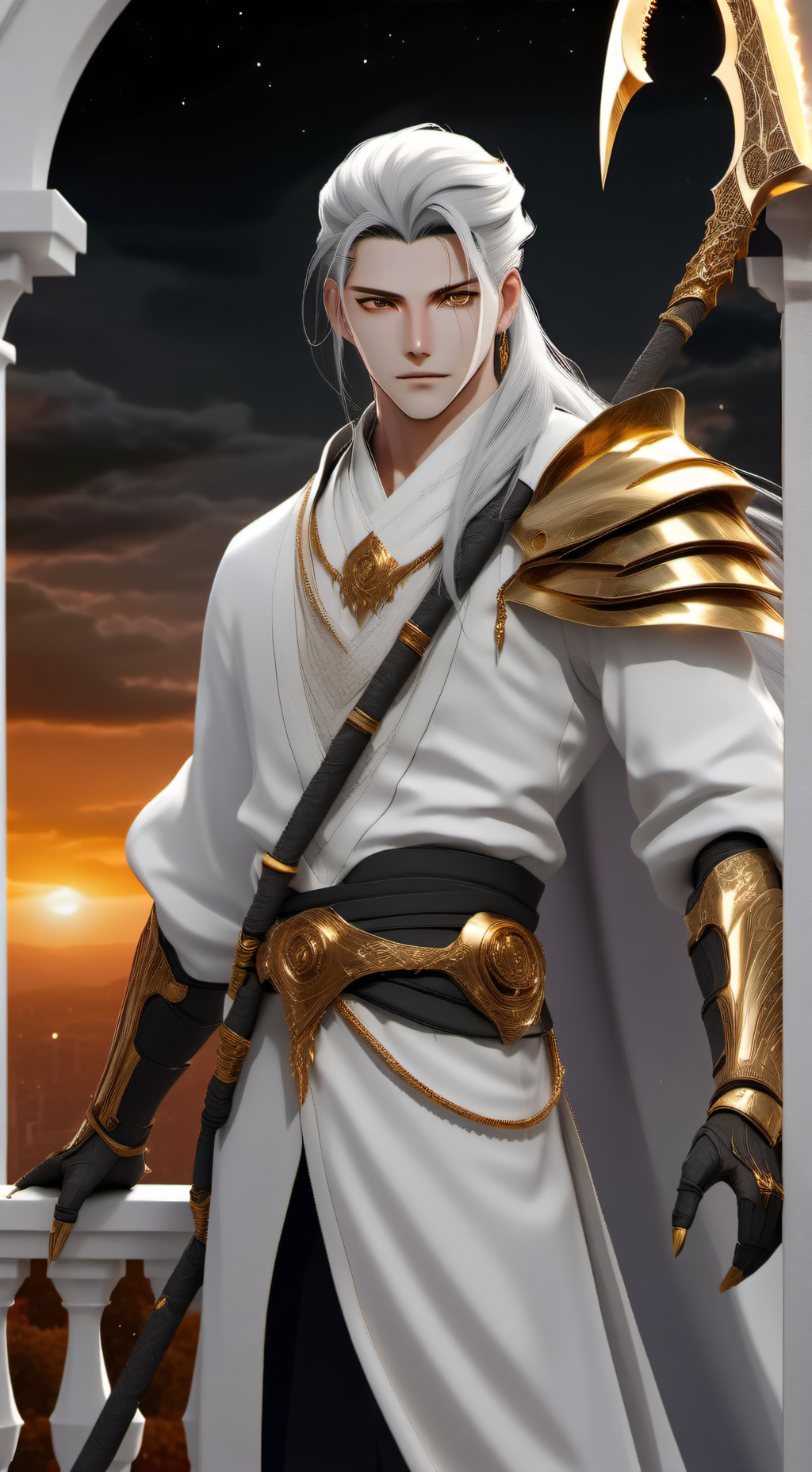 ai character: Aksa background