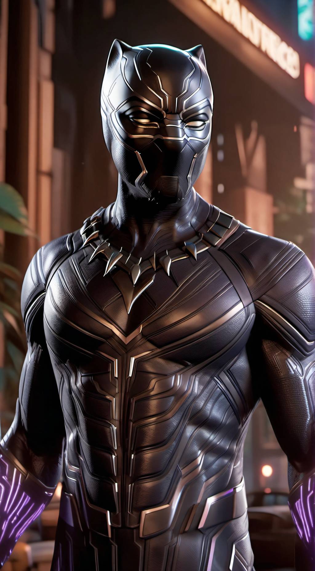 ai character: T'Challa background