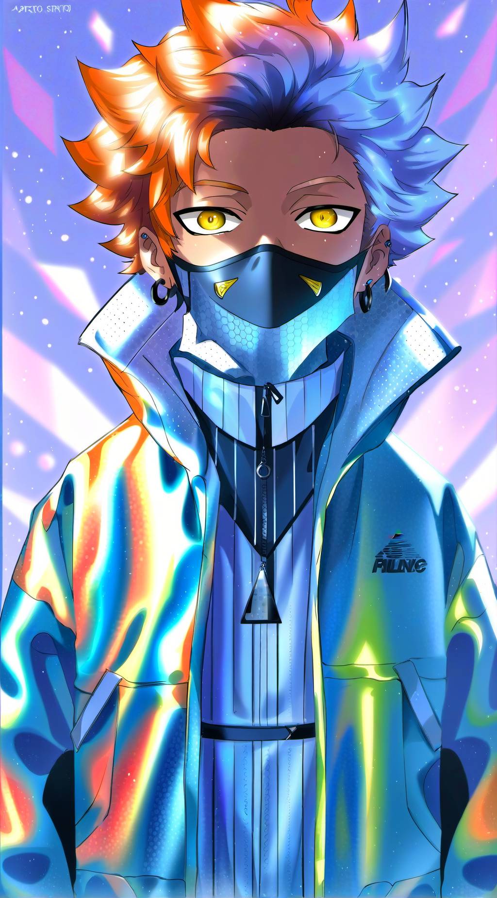 ai character: heroe en academia  background