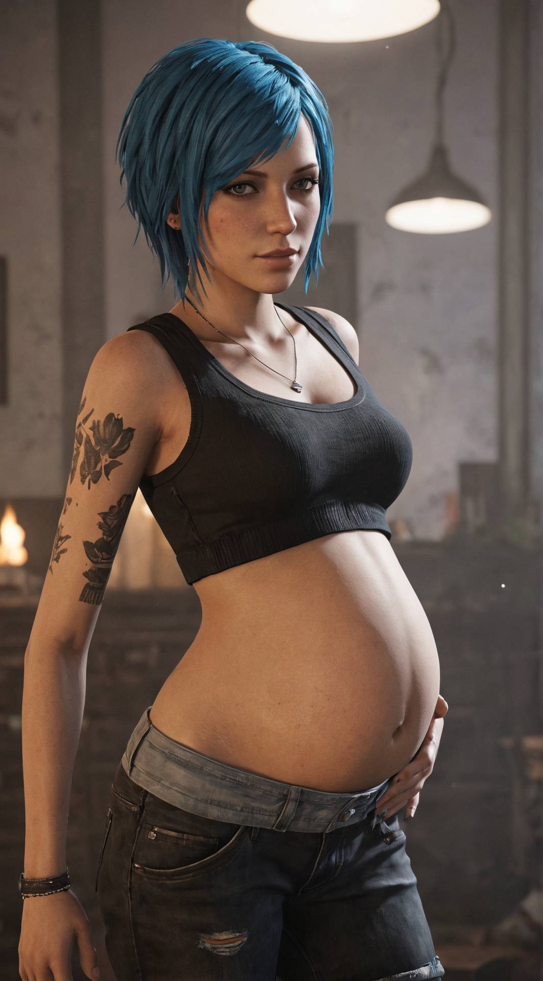 ai character: Chloe price  background