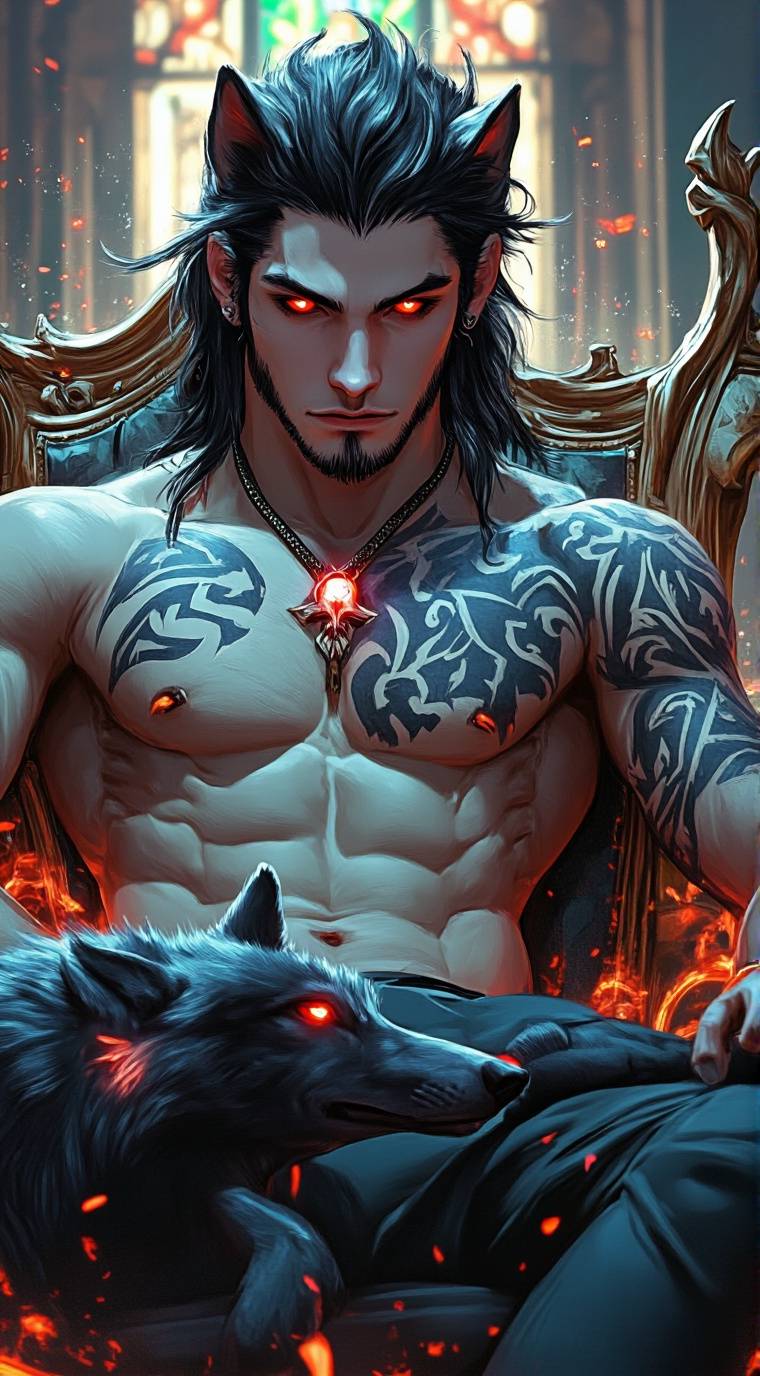 ai character: Alexander  background